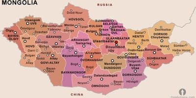 Lao jei Mongolija politinė 